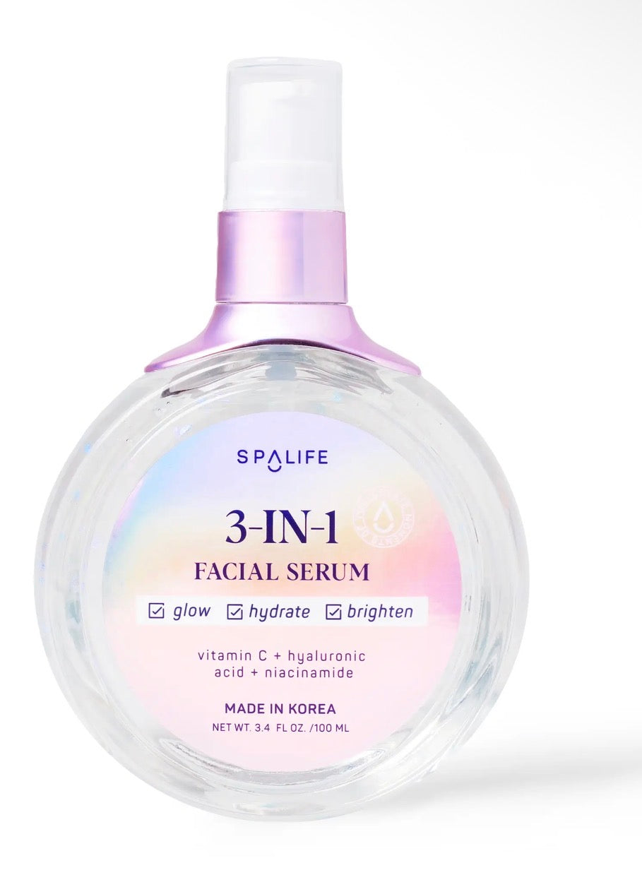 3-1 Korean Facial Serum vitamin c+ Hyaluronic Acid + Niacinamide