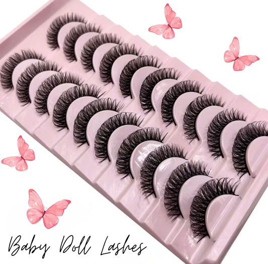 Baby Doll Lash set of 10