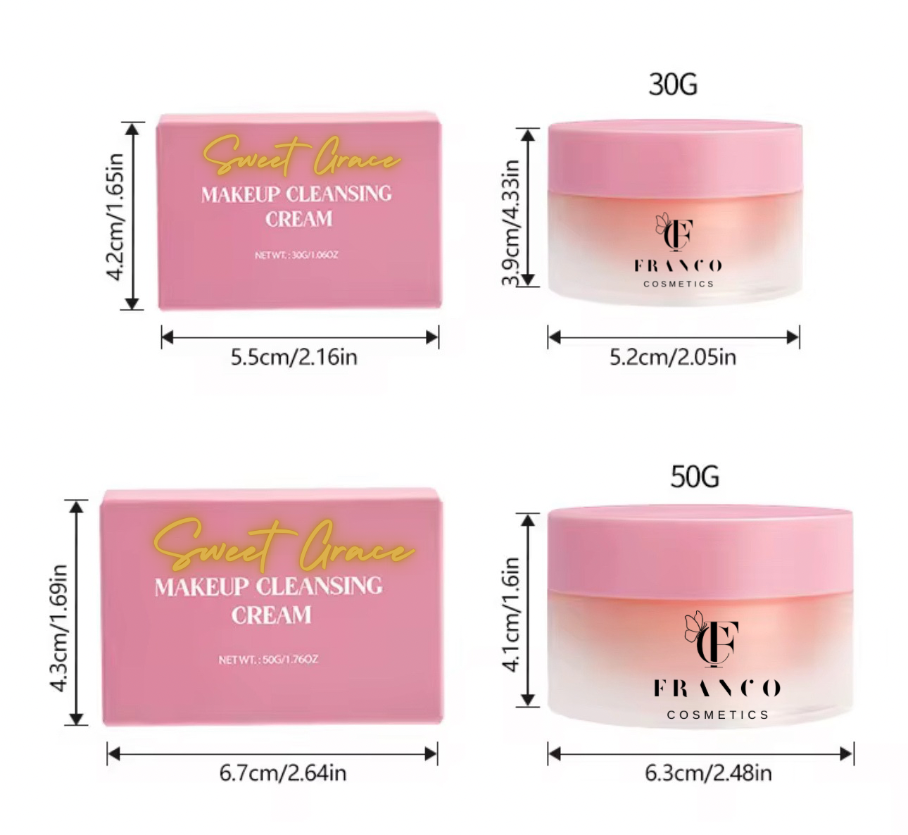 Sweet Grace Makeup Remover Cream