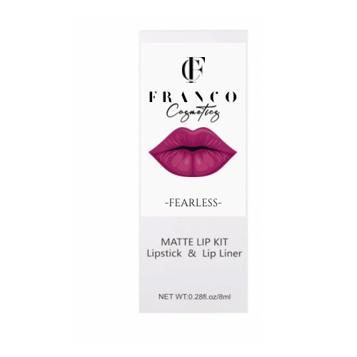 Fearless Matte Lip Kit #8