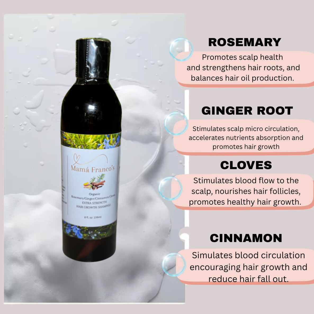 Extra Strength Hair Growth Shampoo