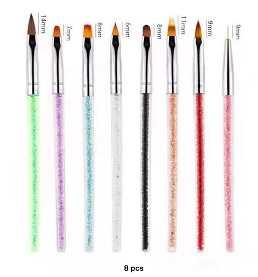 Detail Brush set of 8