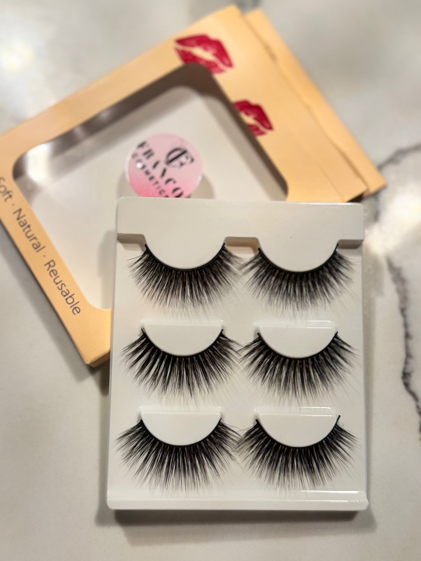 3 pair Lash Set Dimples 304