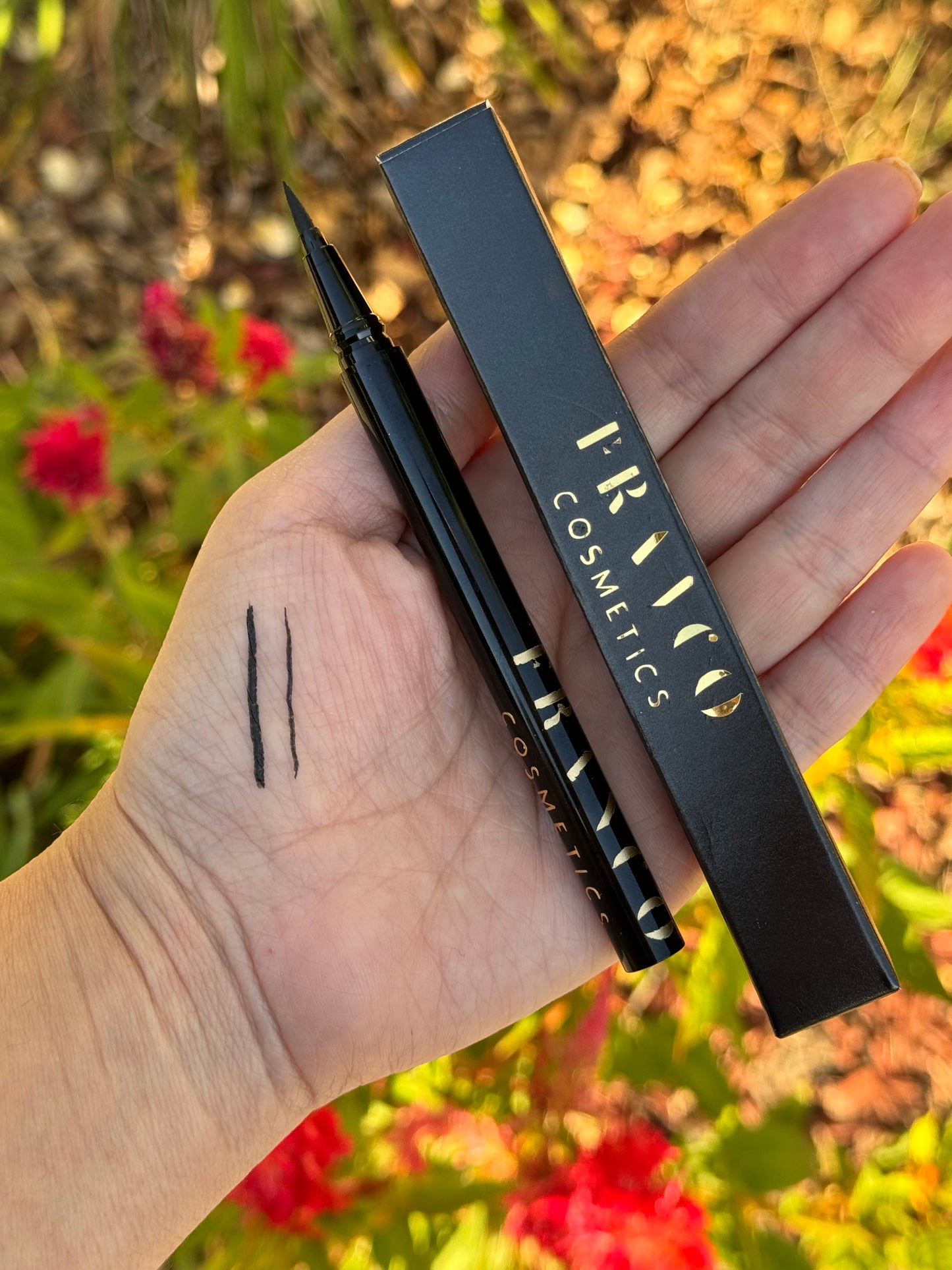 FRANCO COSMETICS Waterproof Liquid Eyeliner-BLACK