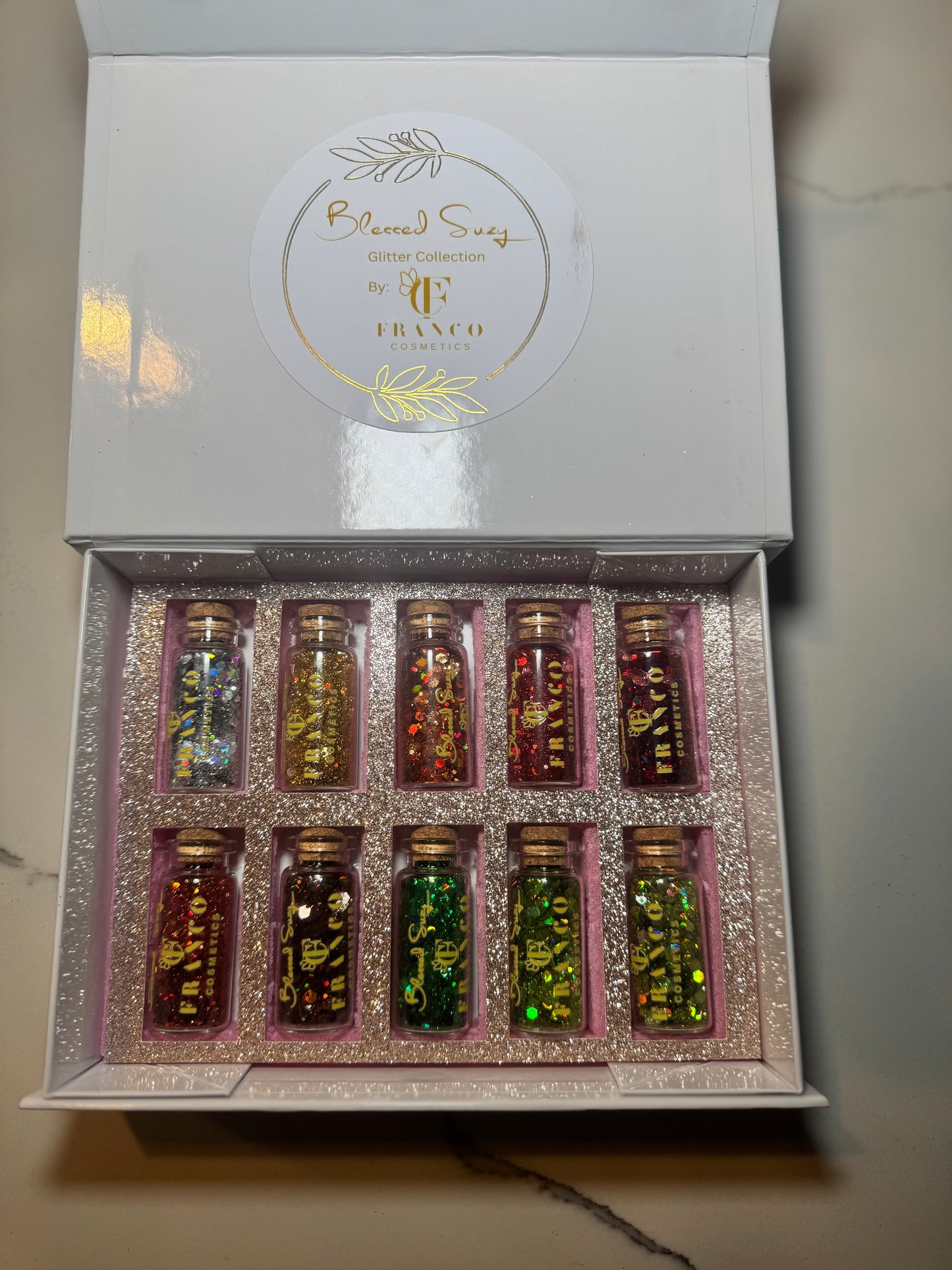 Daughters of A King Glitter Box collection A Blessed Suzy Collab