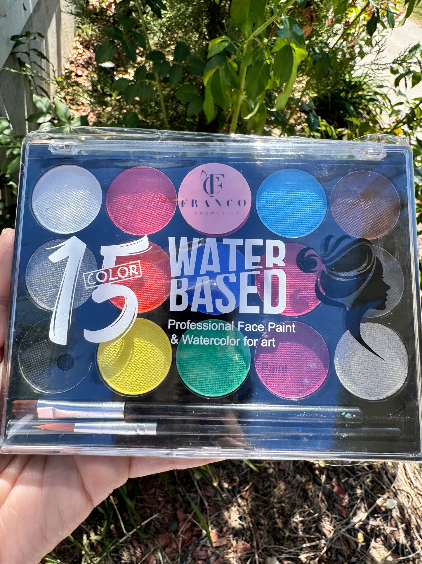 15 Color Water Activated Face & Body