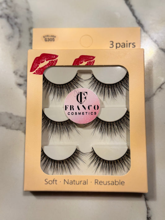 3 Pair Lash Set Mayii 305