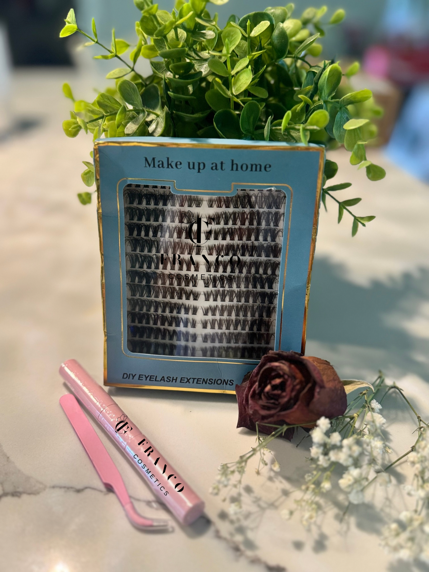 DIY WISPY CLUSTER KIT with bond and seal