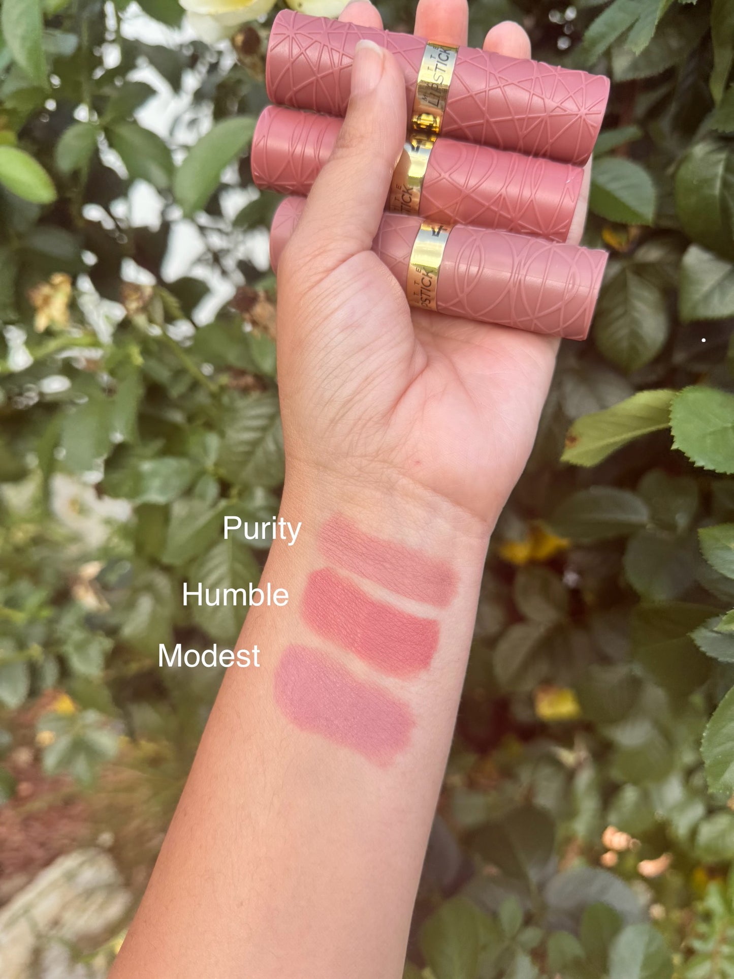 3 Matte Lipstick Set