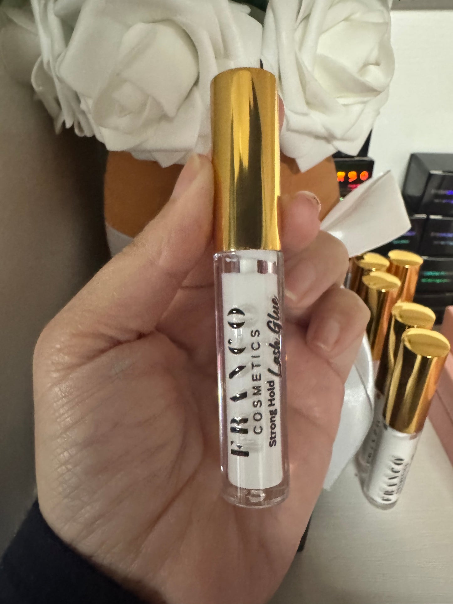 Waterproof Lash Adhesive- White or Clear