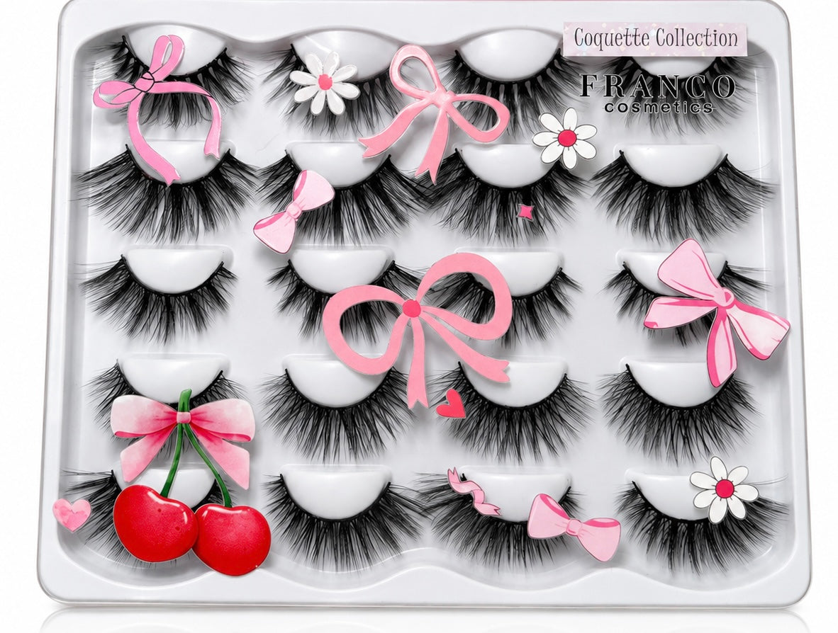 Coquette Collection Set of 10 lashes